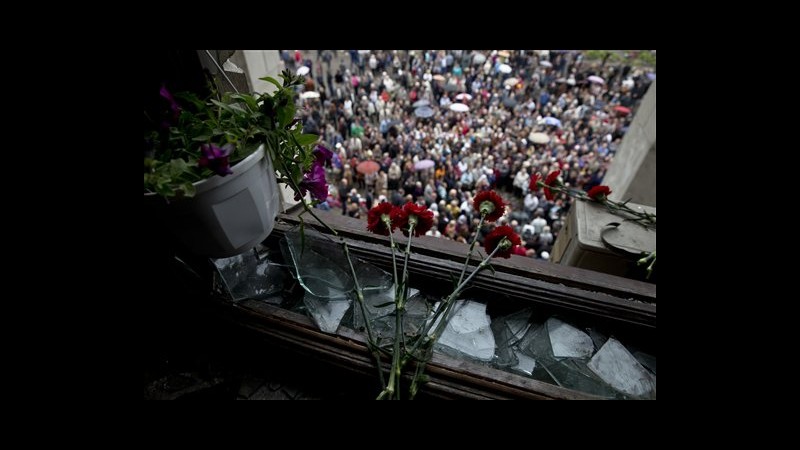 Ucraina, sepolto leader filorussi Odessa: oggi nuove occupazioni