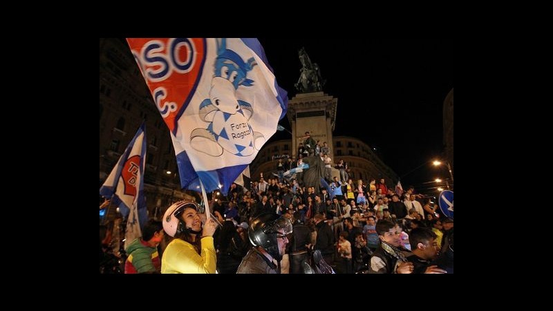 Napoli, notte di festa amara per vittoria Coppa Italia. Hamsik e Higuain: Regalato gioia ai tifosi