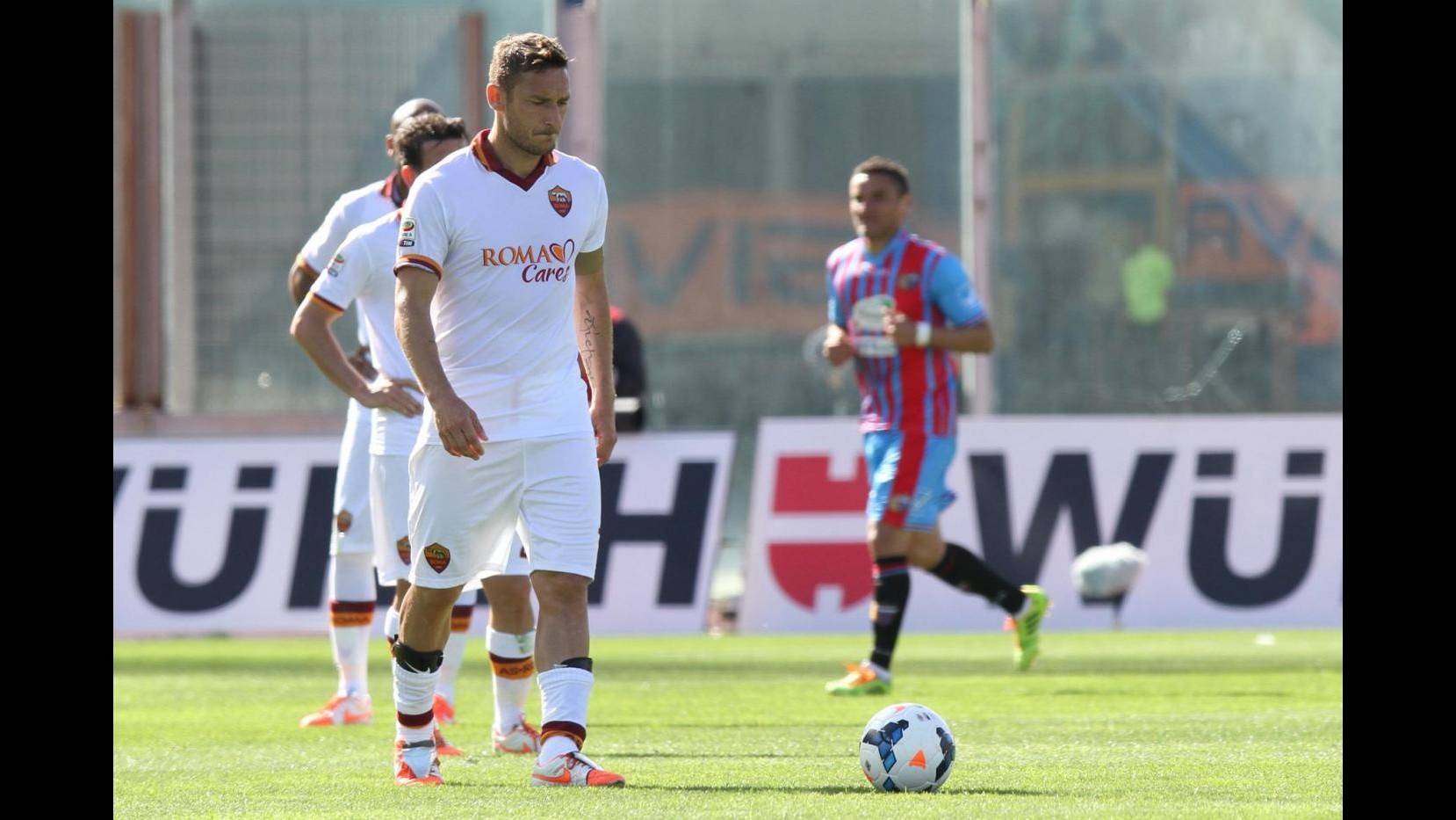 Totti: Roma ha provato a tenere passo Juve, ma oggi ha mollato