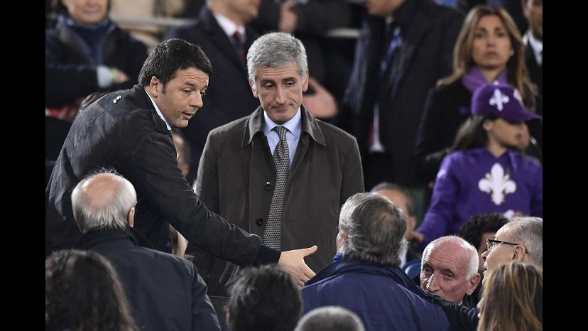 Spari Coppa Italia, Renzi ha chiamato la vedova Raciti