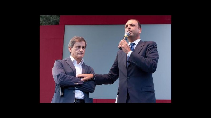 Roma, Alfano: Alemanno è candidato sindaco del Pdl, niente primarie