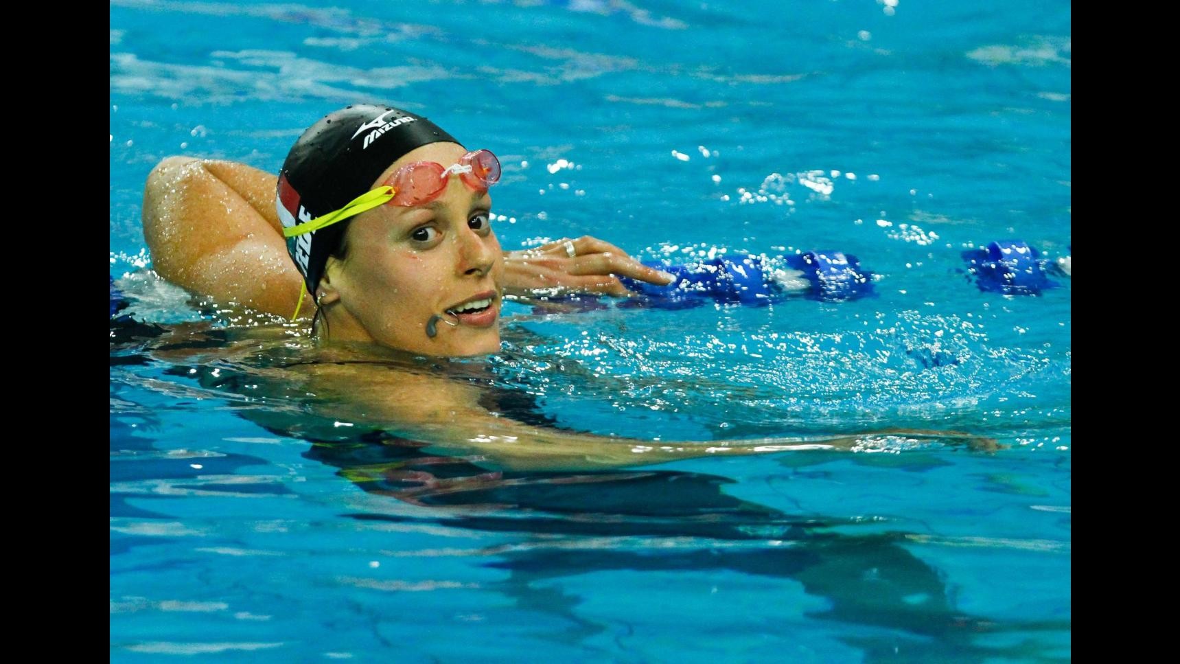 Nuoto, Trofeo Città di Milano: Pellegrini trionfa in 200 dorso