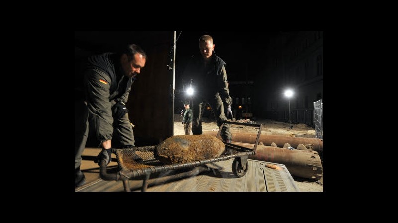 Germania, trovata bomba II guerra mondiale vicino stazione Berlino