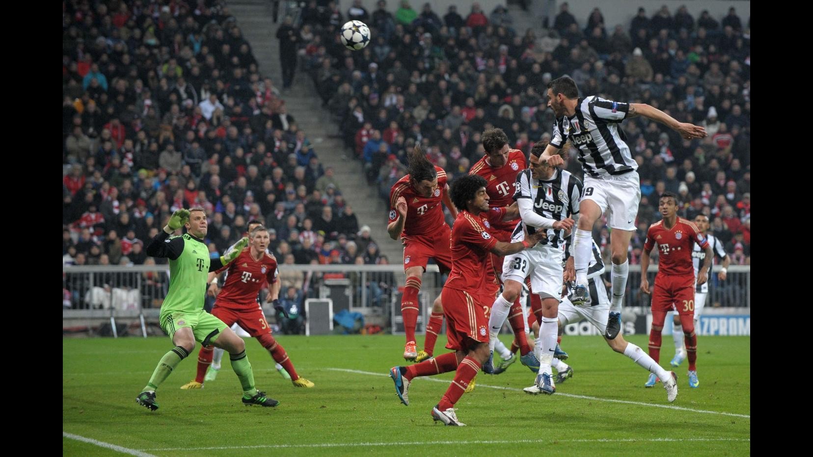 Champions, troppo Bayern per Juve: bianconeri ko 2-0, serve impresa