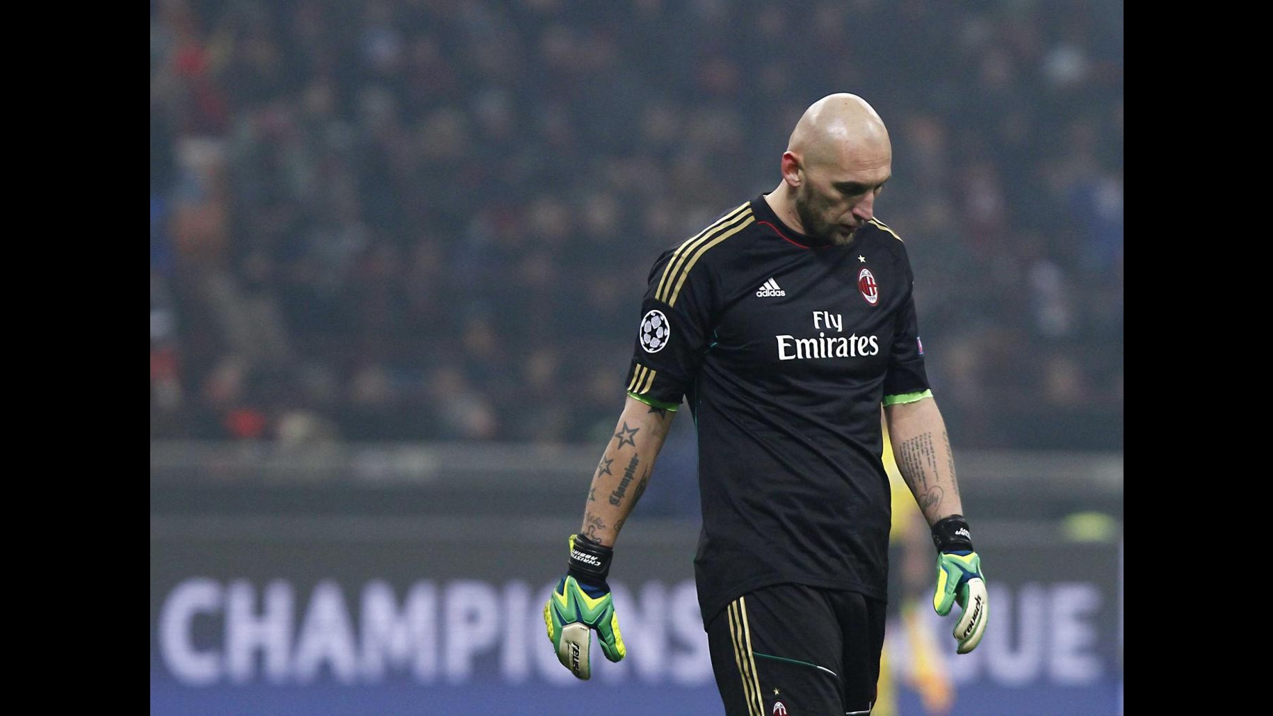 Milan, Abbiati: Nel derby daremo tutto, El Shaarawy non deve avere fretta di rientrare