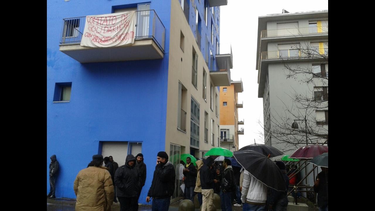 Torino, profughi africani occupano stabile al villaggio olimpico