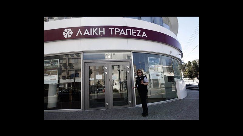 Cipro, riaperte le banche dopo 12 giorni, code agli sportelli