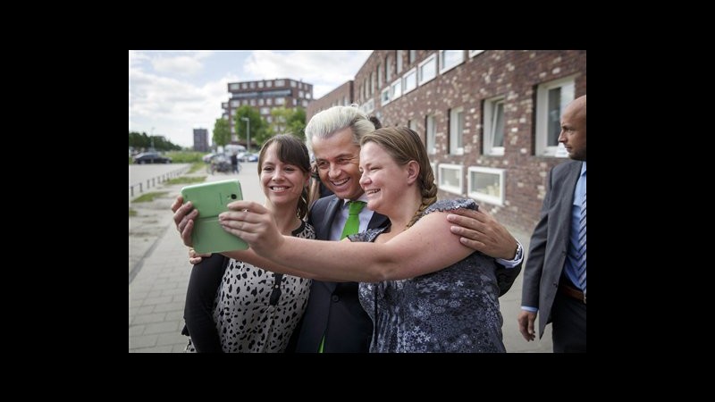 Europee, Wilders ha votato all’Aia: Spero affluenza alta in Olanda