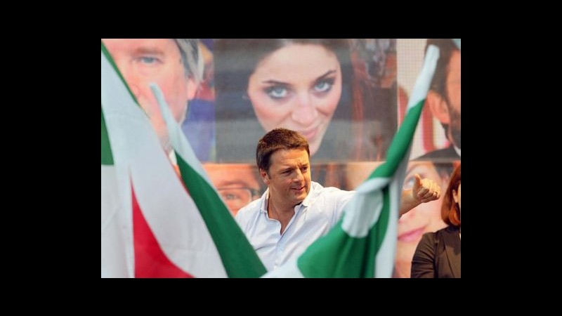 Europee, Renzi: Non mi dimetterò se Pd starà sotto il 30%