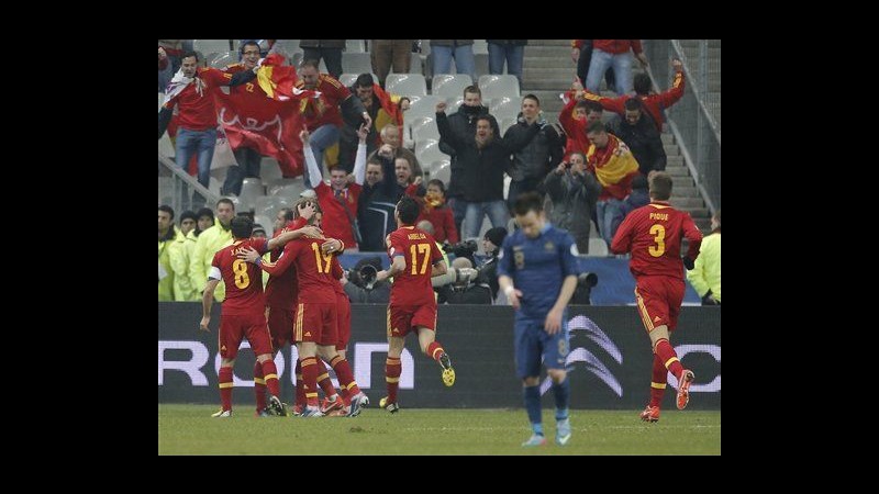 Spagna vince 1-0 in Francia, espulso Pogba. Ok Germania, frena Inghilterra