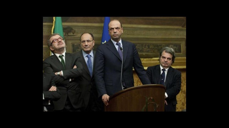 Consultazioni, Alfano: Posizioni distanti, unica strada è il voto
