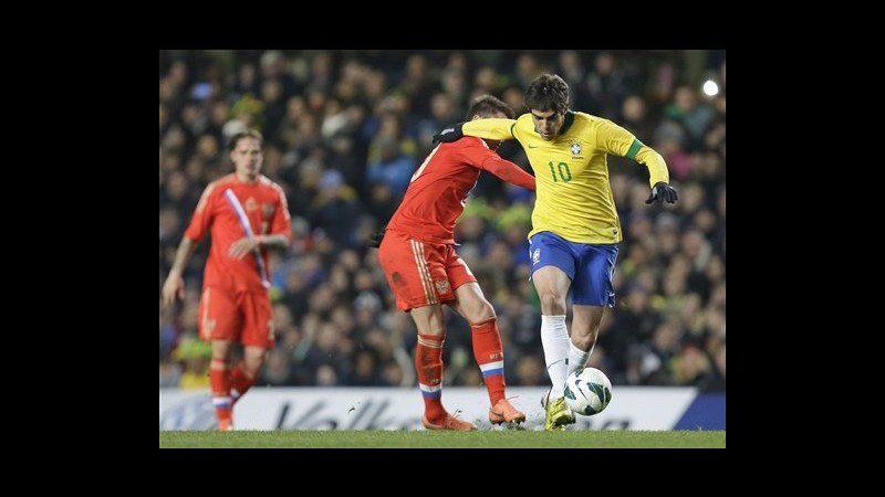 Amichevoli internazionali, Fred salva Brasile: con Russia è 1-1
