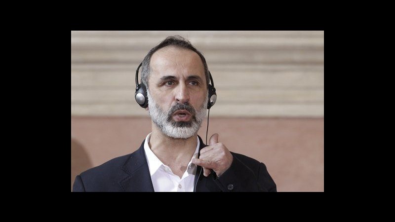 Siria, si dimette il presidente Coalizione nazionale Mouaz al-Khatib