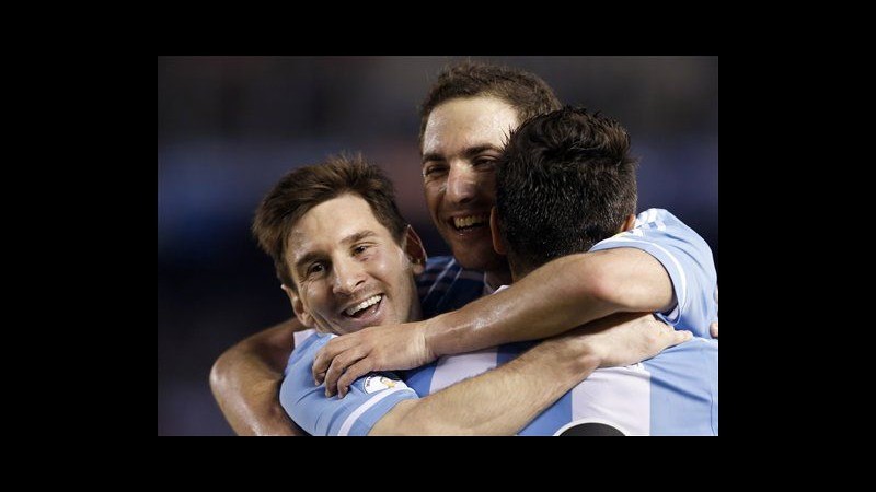 Qualificazioni mondiali 2014, bene Argentina e Colombia