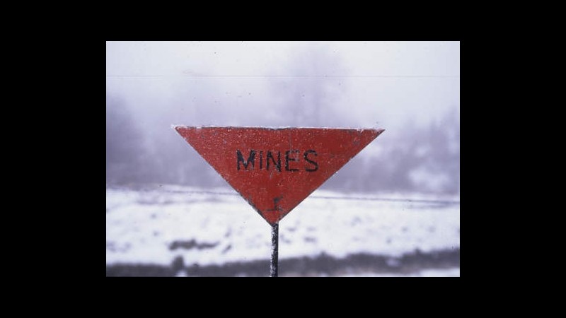 Frane e allagamenti in Bosnia: torna l’allarme mine