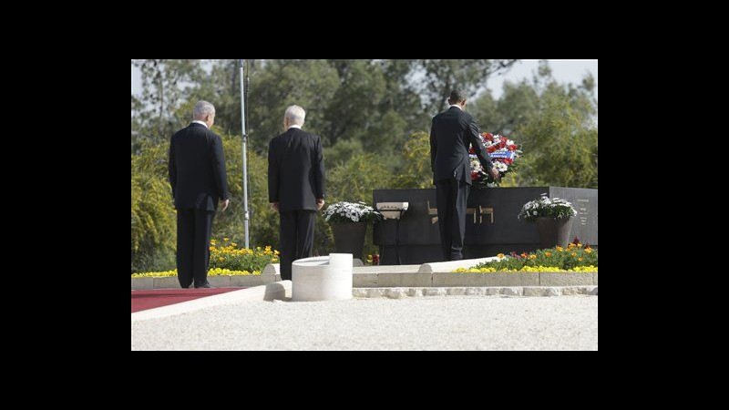 Obama visita tomba Rabin e Basilica Natività. Poi vola ad Amman