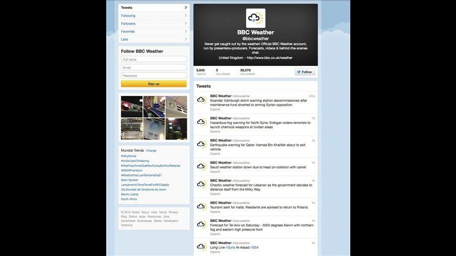 Siria, hacker pro-Assad violano account Twitter della BBC