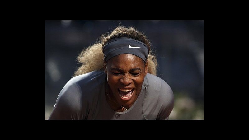 Internazionali d’Italia, Serena Williams in finale con Ivanovic