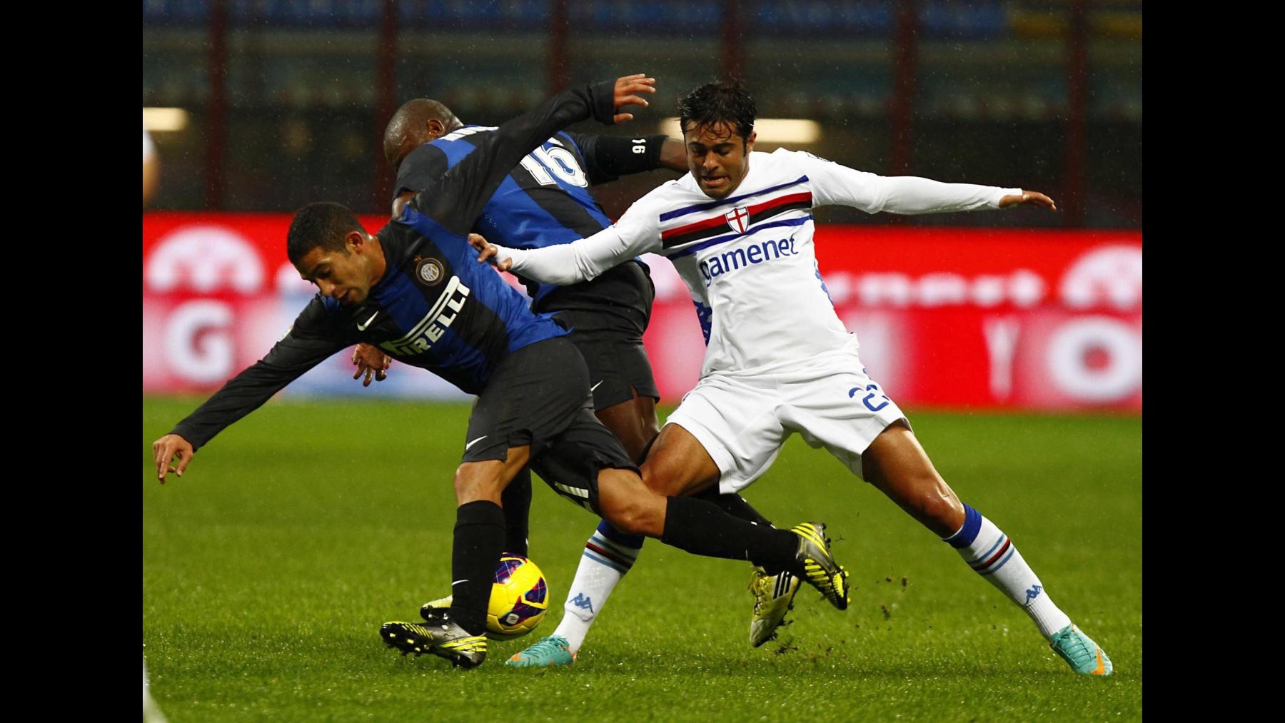 Serie A, recupero Sampdoria-Inter il 3 aprile alle 18.30