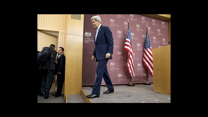Siria, Kerry: Elezioni presidenziali sono una farsa