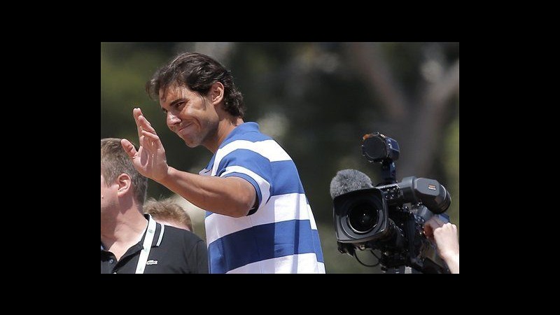 Tennis, Nadal: Basta parlare del mio ginocchio, voglio solo giocare