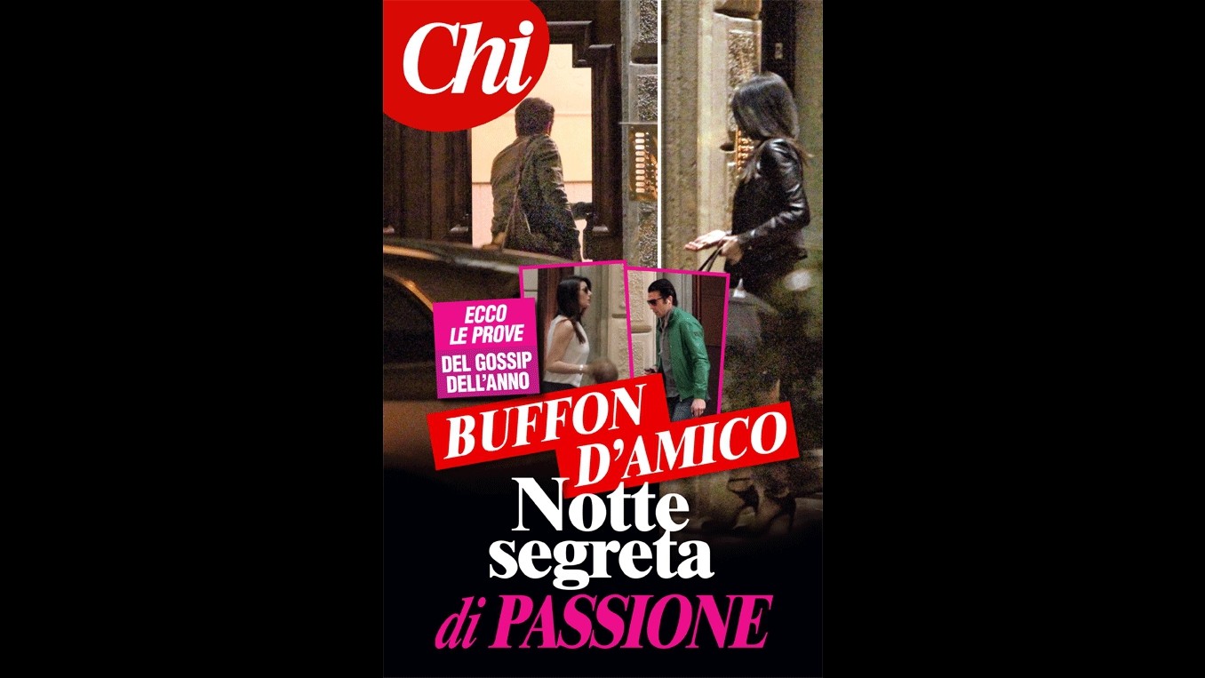 Gigi Buffon e Ilaria D’Amico, ‘Chi’ pubblica le foto dell’incontro segreto a Milano