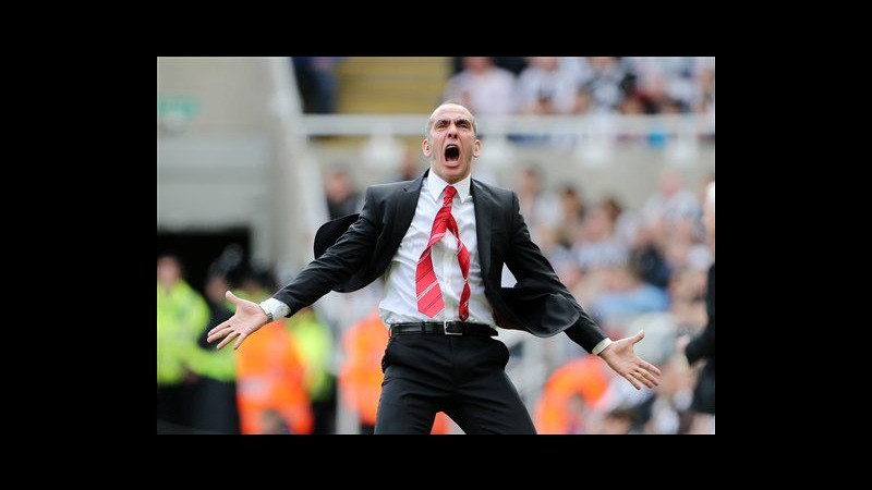 Premier League, prima gioia per Di Canio. Manchester Utd ok