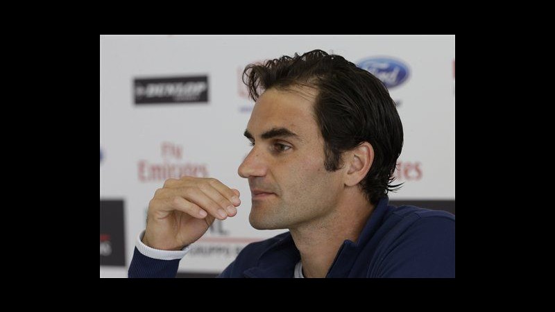 Tennis, il neo papà Federer sbarca a Roma: Non potrei essere più felice