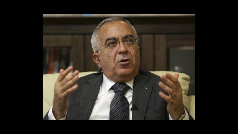 Medioriente, Fayyad lascia incarico premier Anp: Abbas accetta dimissioni