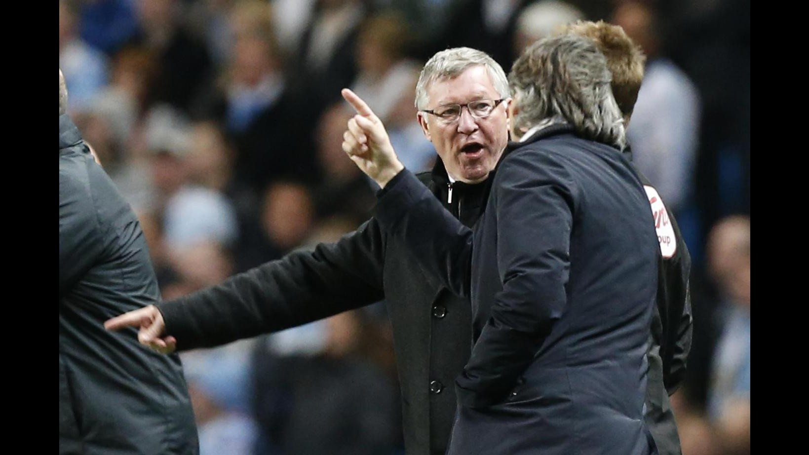 Ferguson: Per Mancini avversari United hanno paura? Sciocchezze