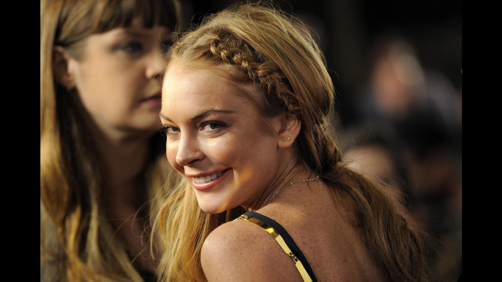 Lindsay Lohan tarda a prima ‘Scary movie’ a causa del mal di denti