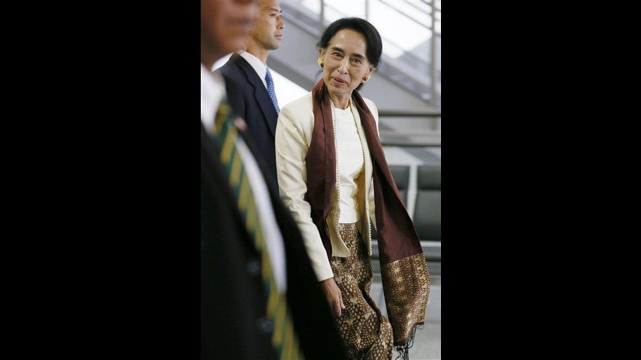 Giappone, Aung San Suu Kyi in visita per sette giorni