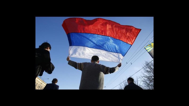 Ucraina, Turchynov: Referendum è farsa senza conseguenze legali