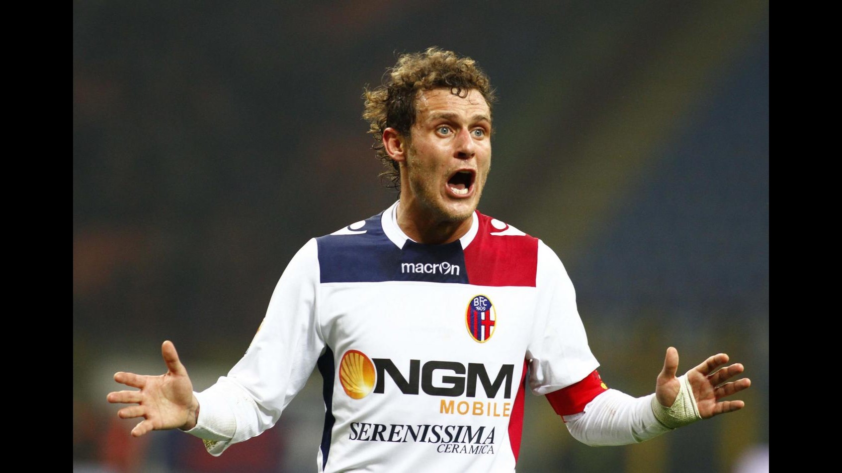 Calcio, Bologna: per Diamanti lieve risentimento al gluteo sinistro