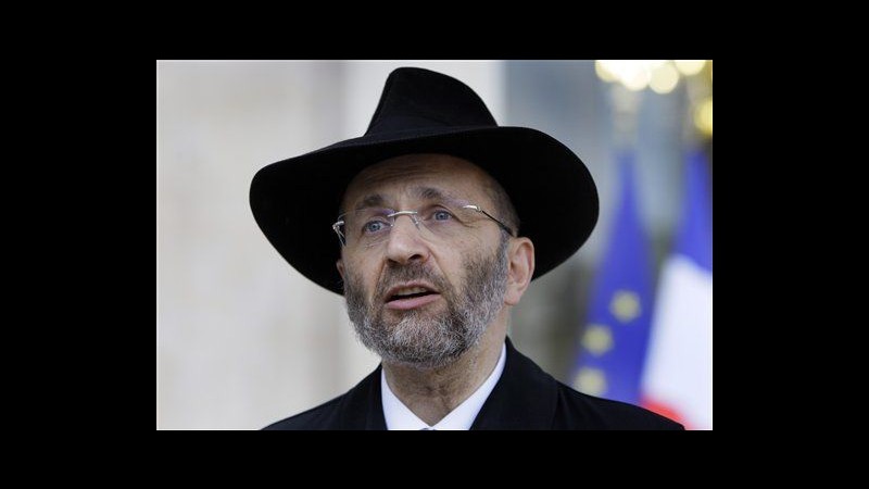 Francia, plagio e falso curriculum: rabbino capo si dimette