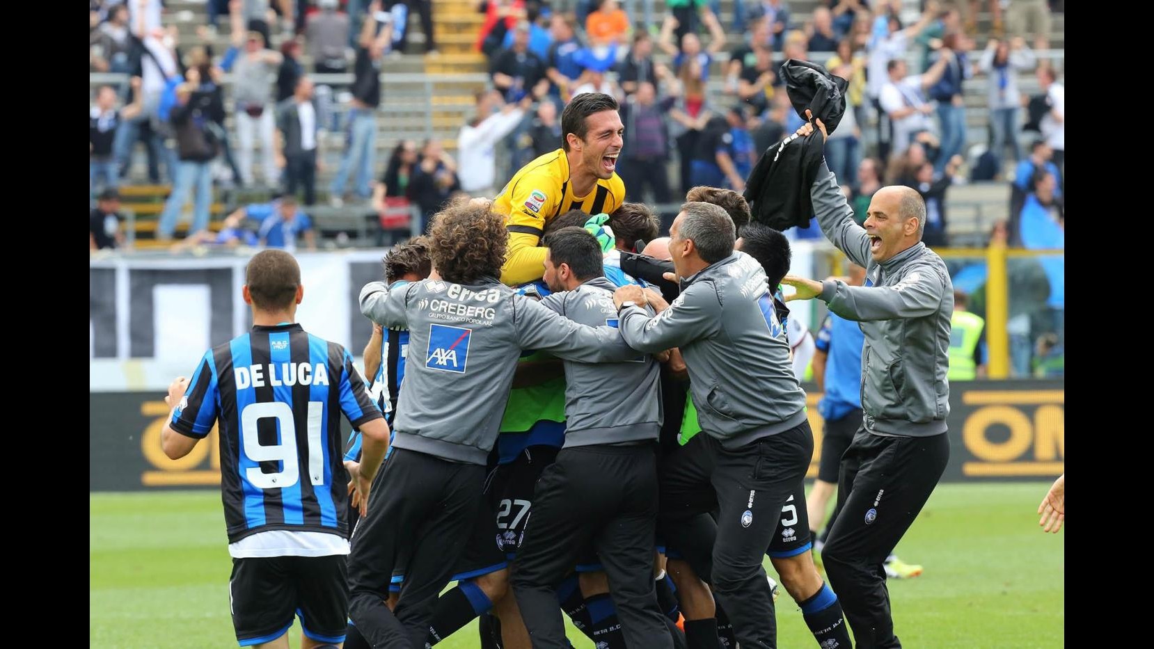 Serie A: Atalanta ok, Brienza ferma corsa europea del Milan. Dagli spalti lanciata banana a Constant