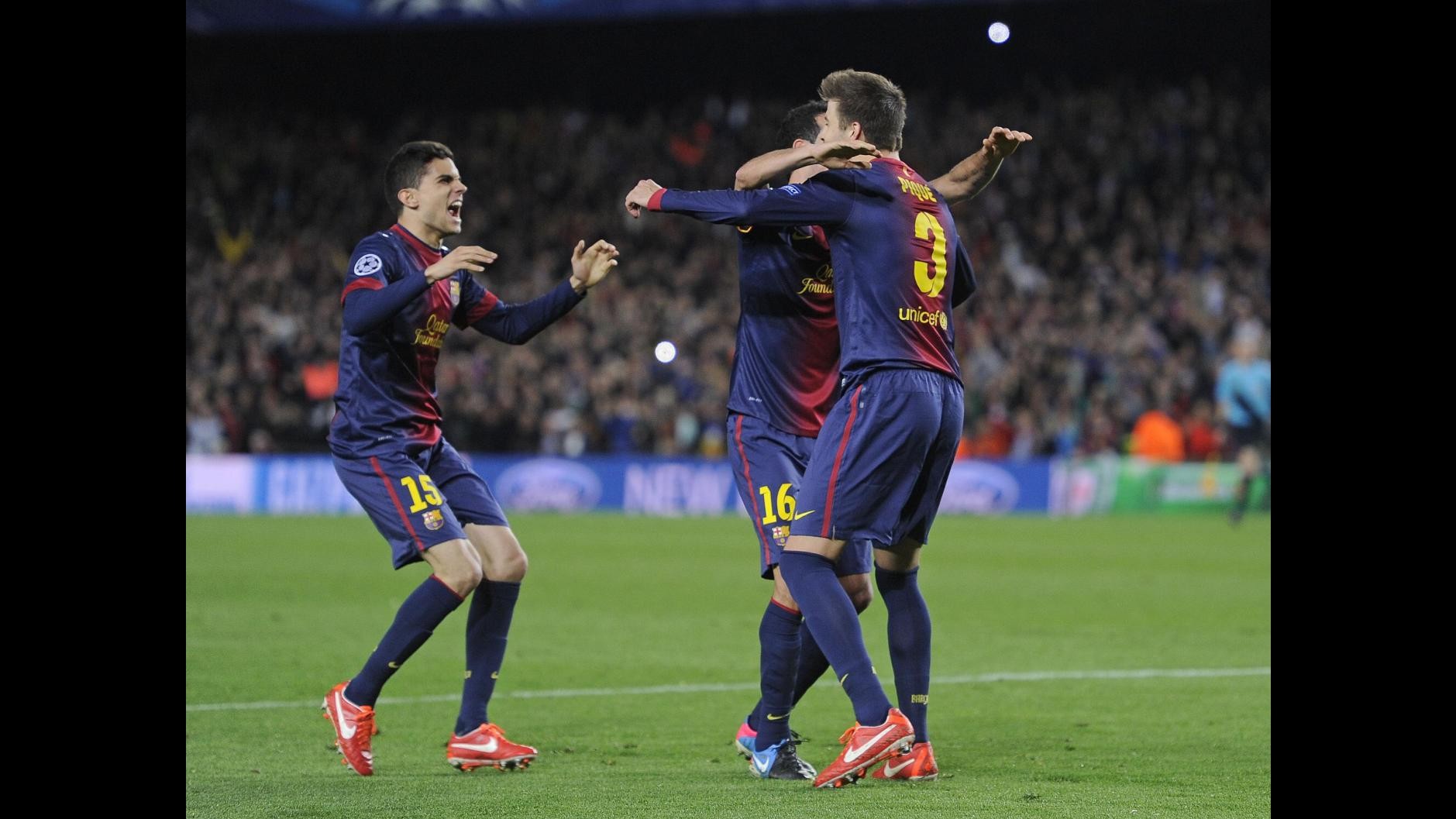 Champions: Pastore illude Psg, Pedro spinge Barcellona in semifinale
