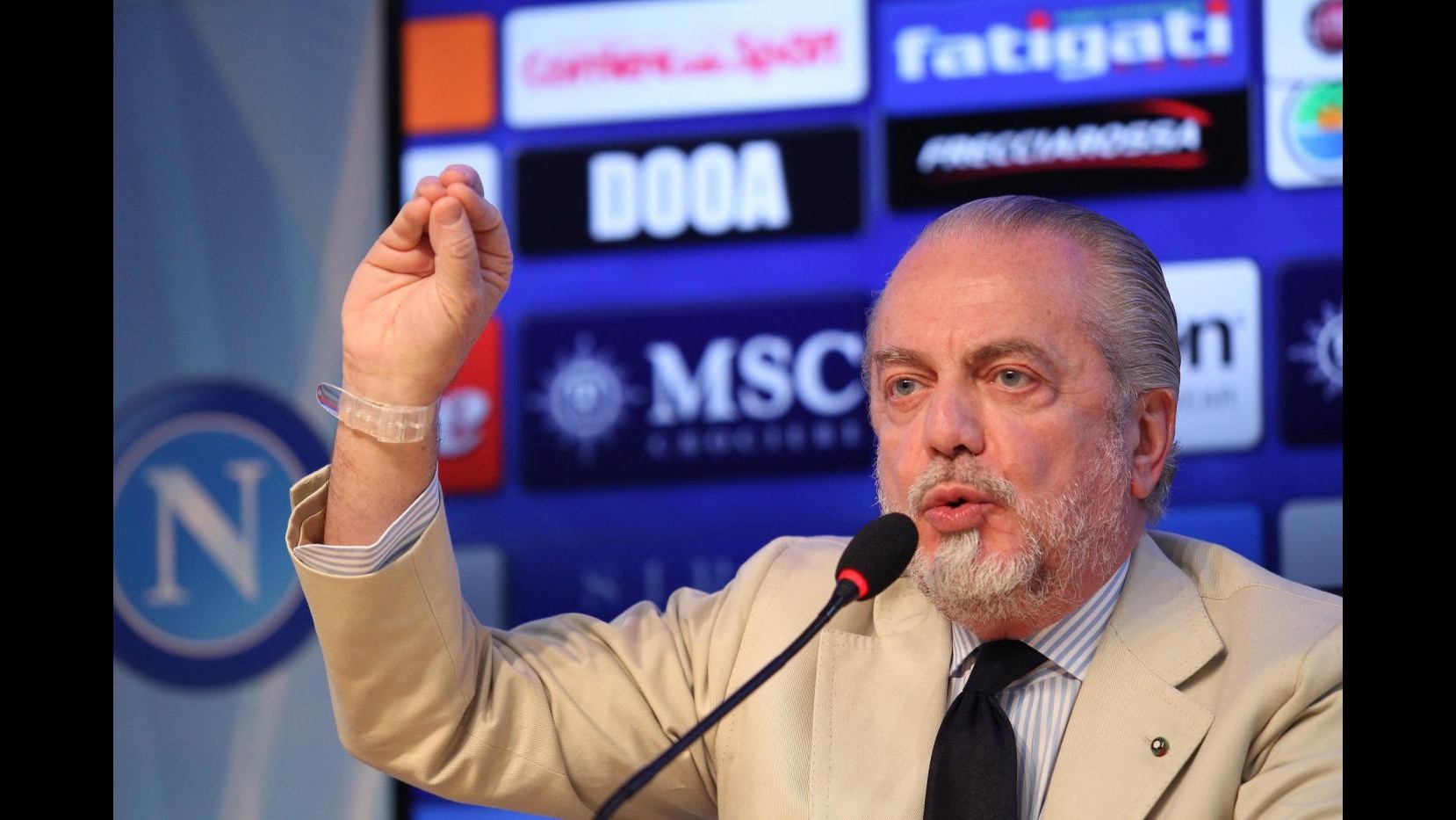 De Laurentiis: Insigne in Brasile ci riempie di felicità. Tre innesti per Napoli