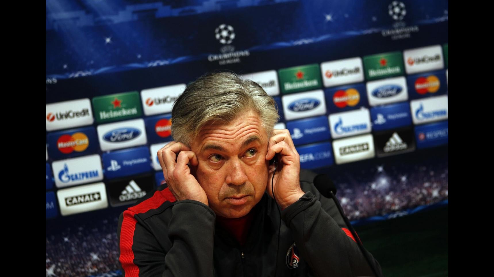 Psg, Ancelotti: Contro Barcellona sarà serata difficile, ma bella