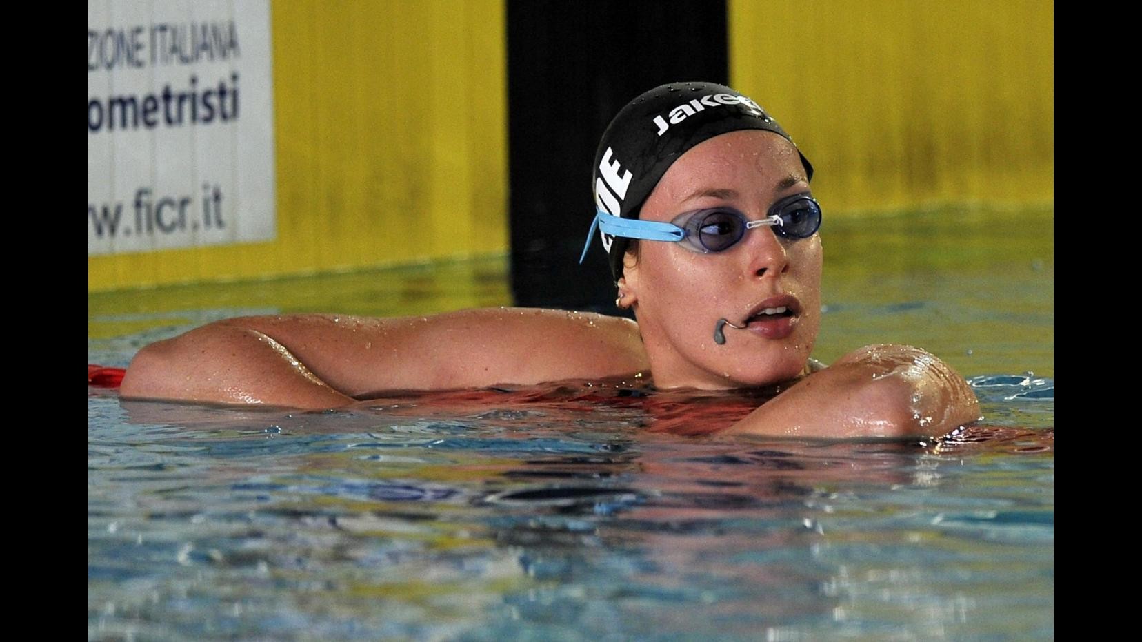 Nuoto, Assoluti Riccione: Pellegrini vince finale 100 dorso femminili