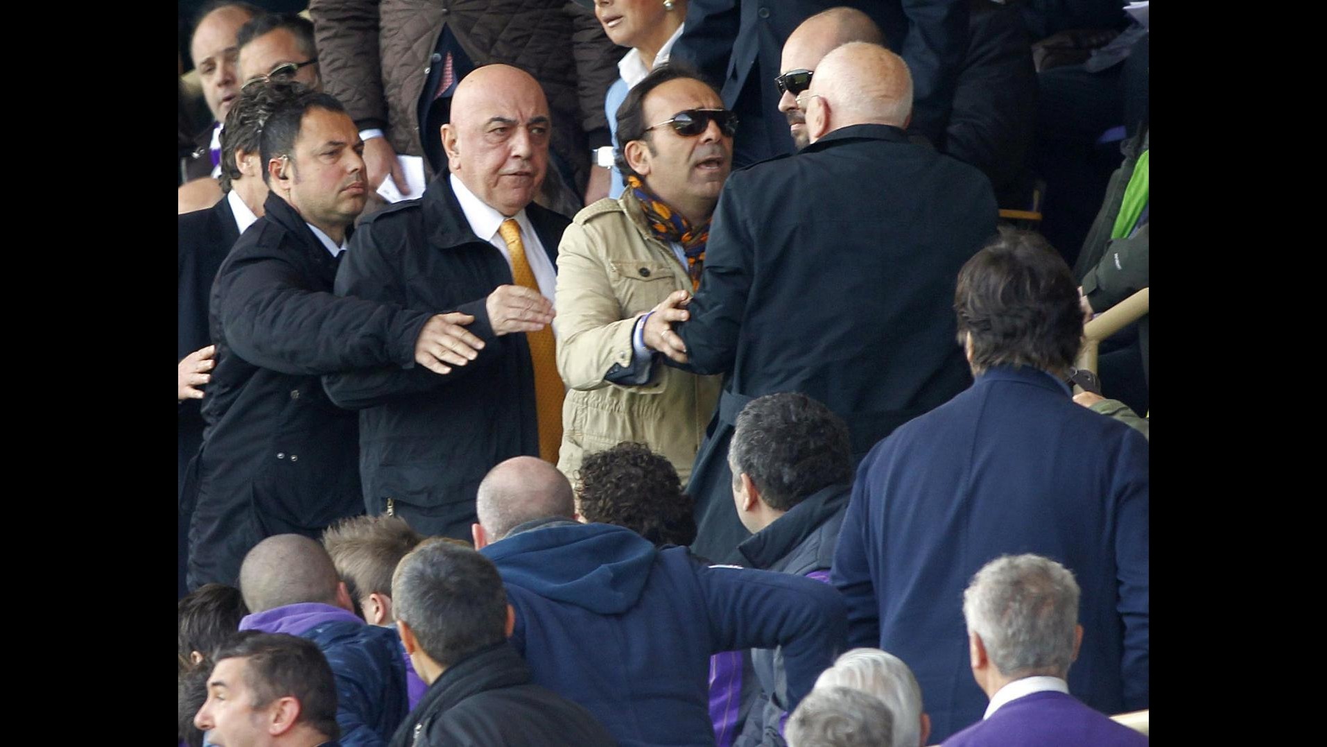 Contestarono Galliani al Franchi, Daspo a 4 tifosi della Fiorentina