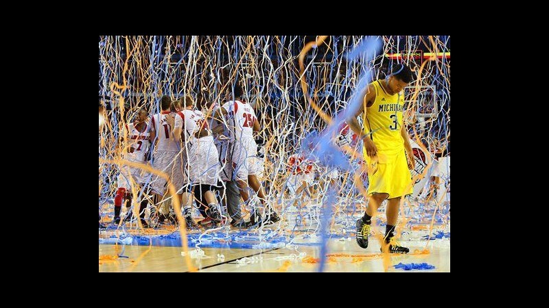 Basket, NCAA: titolo a Louisville, Michigan ko 82-76 in finale
