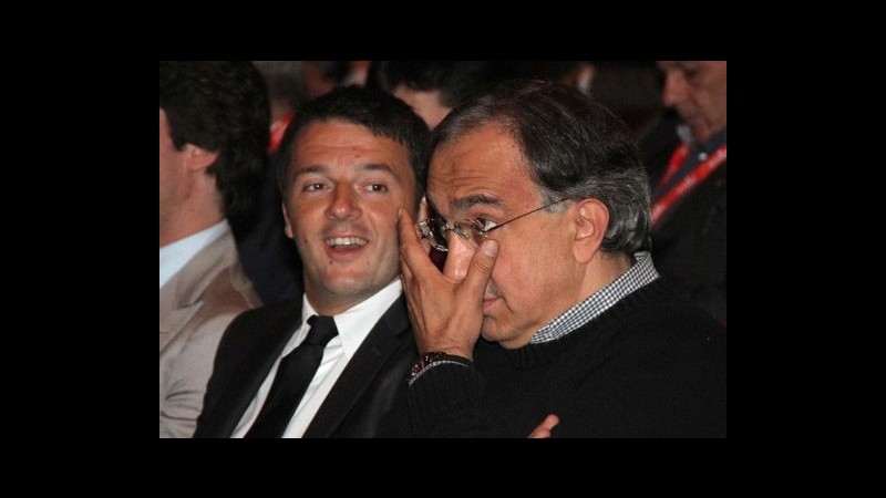 Incontro a Trento tra Marchionne e Renzi. L’Ad: Premier ha detto quello che volevo sentire