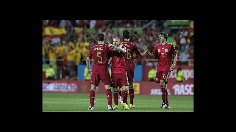 Mondiali 2014, amichevoli: vincono Spagna, Uruguay, Bosnia e Cile