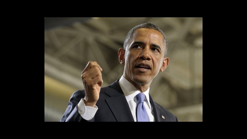 Obama: Con nuovo bilancio tagli a deficit senza fermare economia