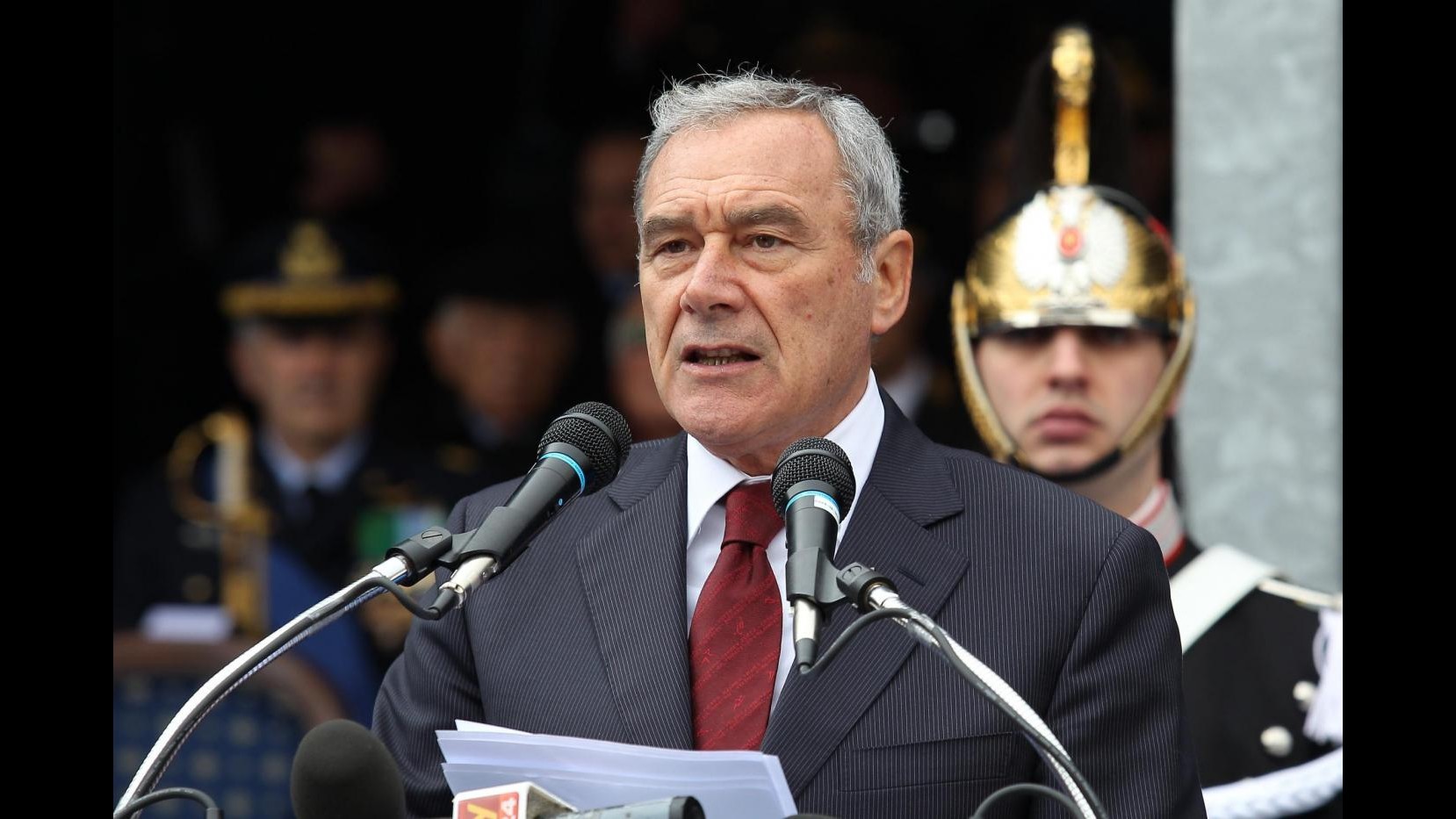 L’Aquila, Grasso: Siamo vicini a parenti vittime terremoto