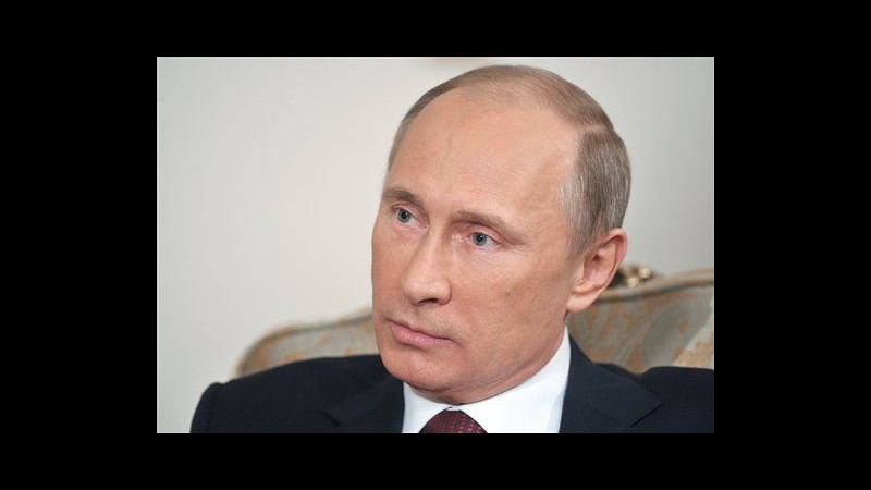 Siria, Putin a tv tedesca: È massacro da fermare con negoziati