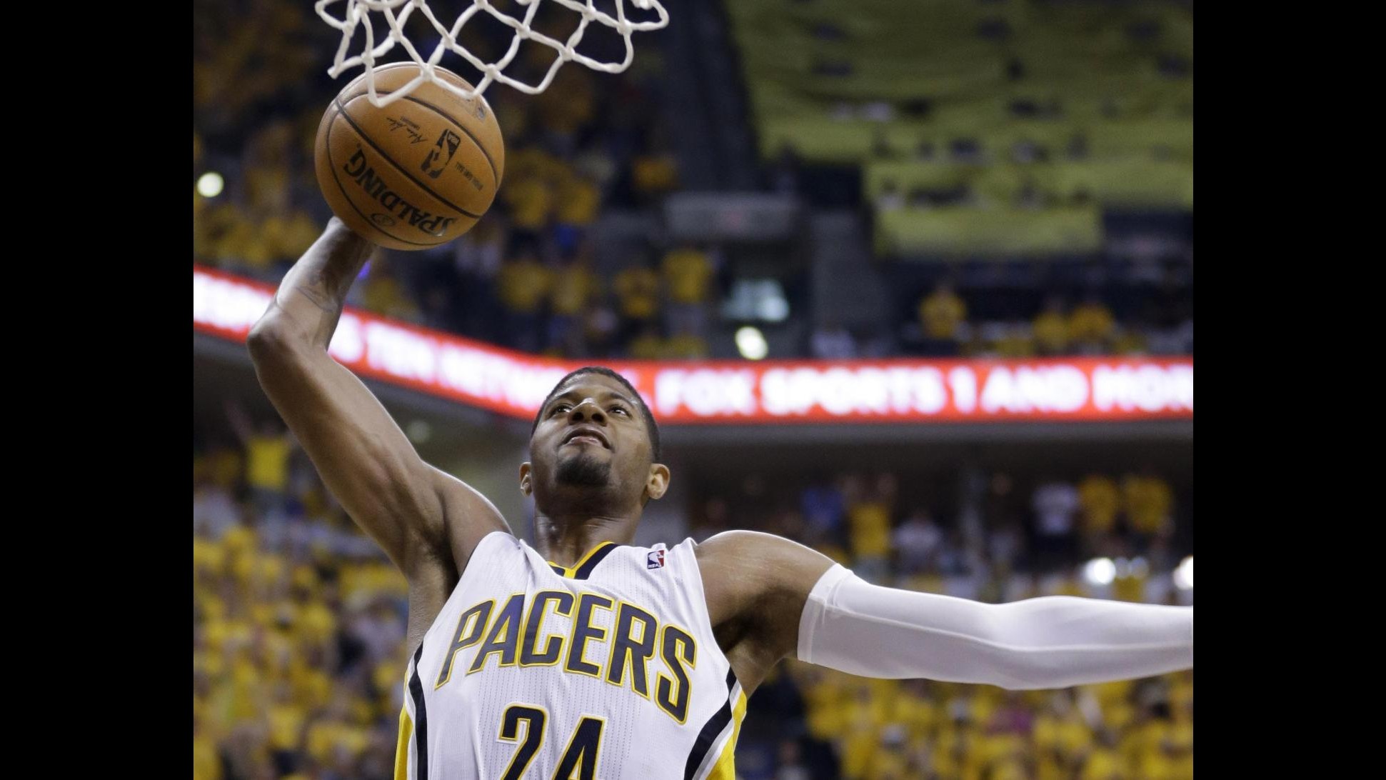 Playoff Nba: Indiana accorcia distanze su Miami, Paul George trascinatore con 37 punti