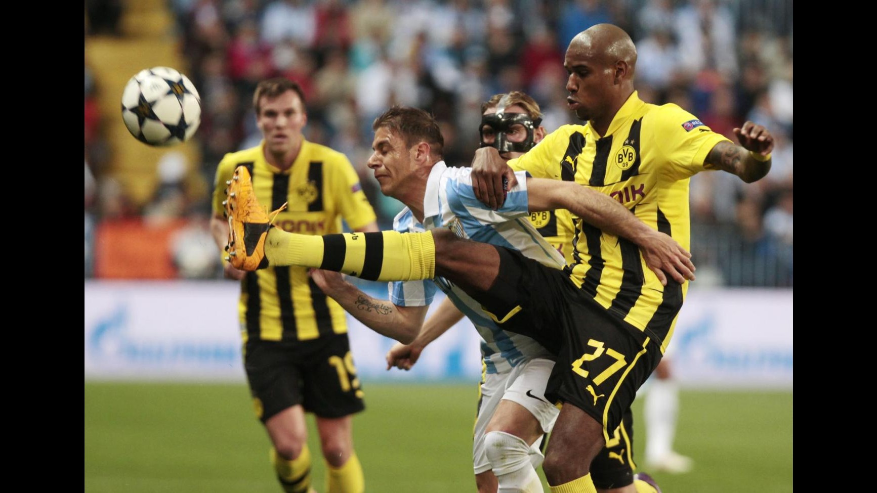 Champions, Malaga-Borussia Dortmund 0-0: si decide tutto in Germania