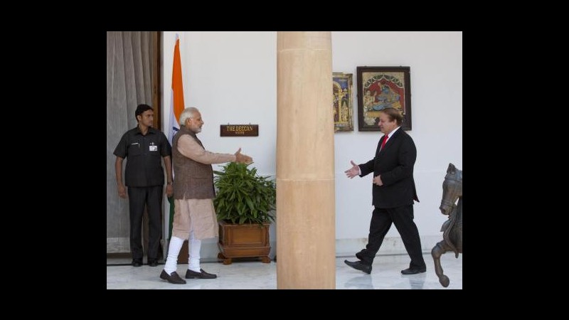 India, Sharif: Incontro con Modi è opportunità per entrambi i Paesi